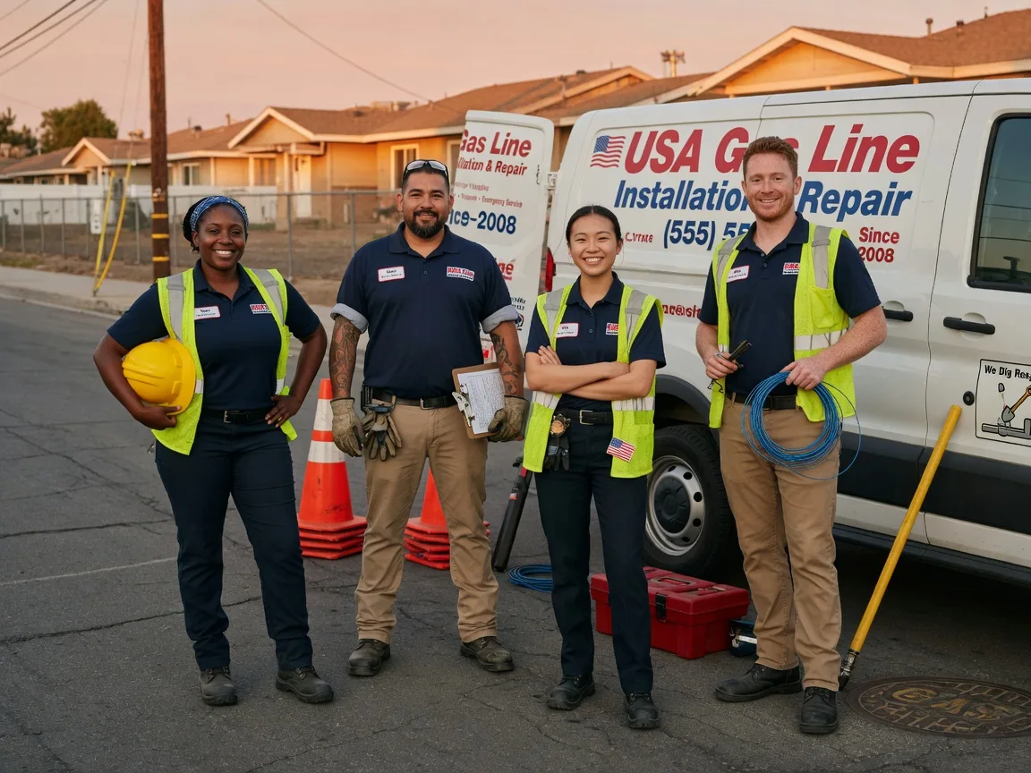 Gas Line Installation company in Thayer, IN